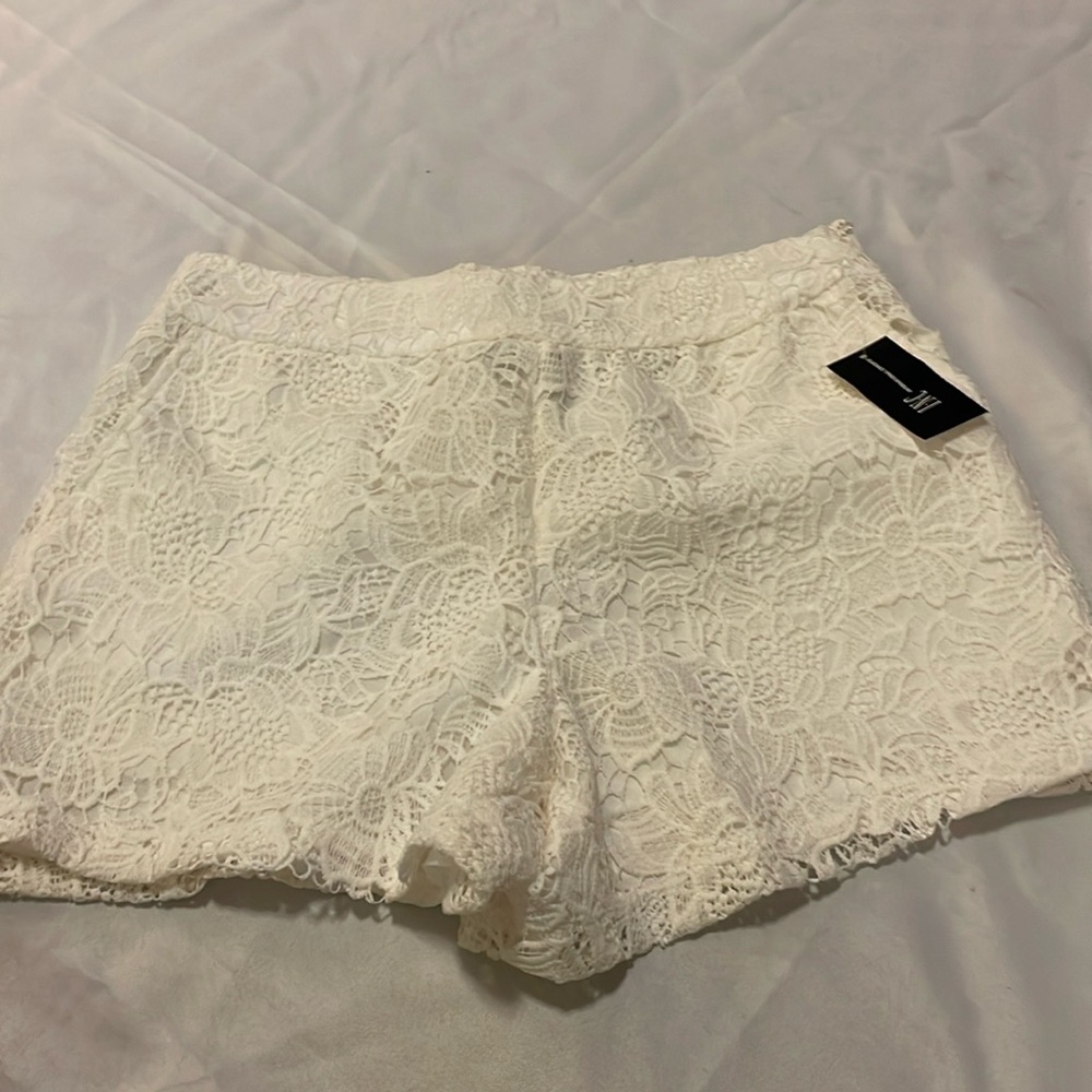 Cream colored shorts